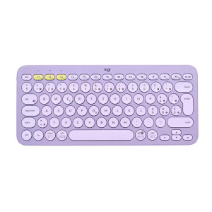 Клавіатура бездротова Logitech Wireless K380 UA Lavender Lemonade (920-011166)