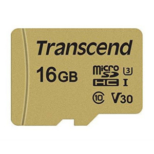 Карта пам`ятi MicroSDHC 16GB UHS-I/U3 Class 10 Transcend 500S + SD-adapter (TS16GUSD500S) Карта пам`ятi MicroSDHC 16GB UHS-I/U3 Class 10 Transcend 500S + SD-adapter (TS16GUSD500S)