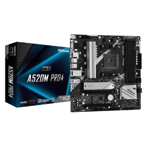 ASRock A520M Pro4 Socket AM4 ASRock A520M Pro4 Socket AM4