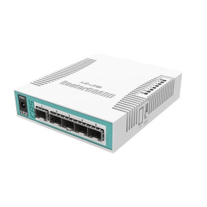 Коммутатор MikroTik CRS106-1C-5S (400Mhz/128Mb, 5xSFP, 1xCombo) Коммутатор MikroTik CRS106-1C-5S (400Mhz/128Mb, 5xSFP, 1xCombo)