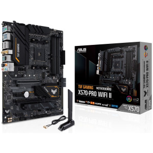 Материнская плата Asus TUF Gaming X570-Pro WIFI II Socket AM4 Материнская плата Asus TUF Gaming X570-Pro WIFI II Socket AM4