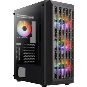 Корпус AeroCool Beam (Beam-G-BK-v2) Black без БП Корпус AeroCool Beam (Beam-G-BK-v2) Black без БП