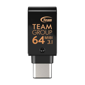 Флеш-накопичувач USB3.1 64GB OTG Type-C Team M181 Black (TM181364GB01) Флеш-накопичувач USB3.1 64GB OTG Type-C Team M181 Black (TM181364GB01)