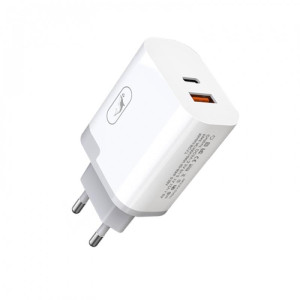 Зарядное устройство для SkyDolphin SC17 PD+QC3.0 (2USB, 3A) White (MZP-000110) Зарядное устройство для SkyDolphin SC17 PD+QC3.0 (2USB, 3A) White (MZP-000110)