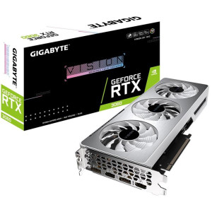Відеокарта GF RTX 3060 12GB GDDR6 Vision OC Gigabyte (GV-N3060VISION OC-12GD 2.0) (LHR) Відеокарта GF RTX 3060 12GB GDDR6 Vision OC Gigabyte (GV-N3060VISION OC-12GD 2.0) (LHR)