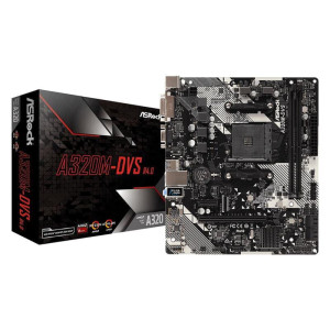 ASRock A320M-DVS R4.0 Socket AM4 ASRock A320M-DVS R4.0 Socket AM4