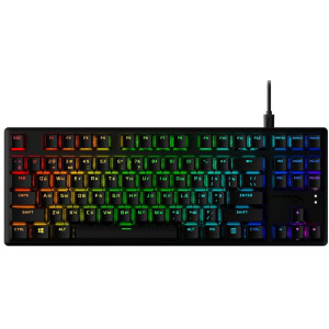 Клавіатура HyperX Alloy Origins Core PBT Aqua RGB Black (639N9AA) Клавіатура HyperX Alloy Origins Core PBT Aqua RGB Black (639N9AA)