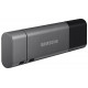 USB 3.1 128GB Type-C Samsung Duo Plus Grey (MUF-128DB/APC)
