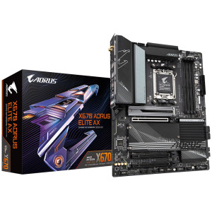 Материнская плата Gigabyte X670 Aorus Elite AX Socket AM5 Материнская плата Gigabyte X670 Aorus Elite AX Socket AM5