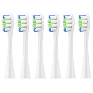 Насадка для зубной электрощетки Oclean P1C1 W06 Plaque Control Brush Head White (6 шт) (6970810552225) Насадка для зубной электрощетки Oclean P1C1 W06 Plaque Control Brush Head White (6 шт) (6970810552225)