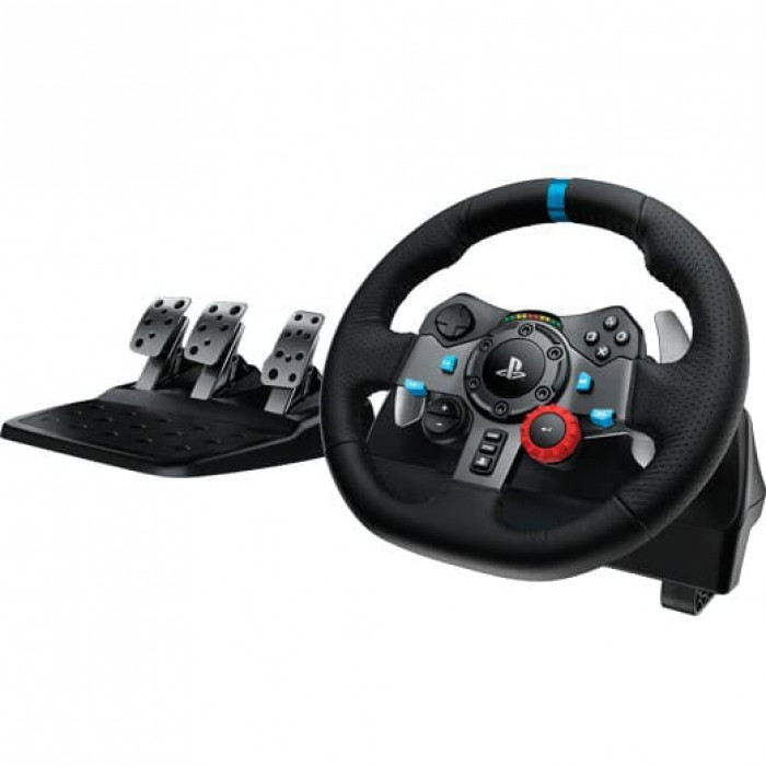 Кермо Logitech G29 Driving Force PC/PS3/PS4 Black (941-000112)