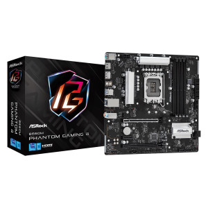 Материнская плата ASRock B660M Phantom Gaming 4 Socket 1700 Материнская плата ASRock B660M Phantom Gaming 4 Socket 1700