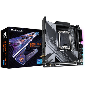 Материнская плата Gigabyte B760I Aorus Pro Socket 1700 Материнская плата Gigabyte B760I Aorus Pro Socket 1700