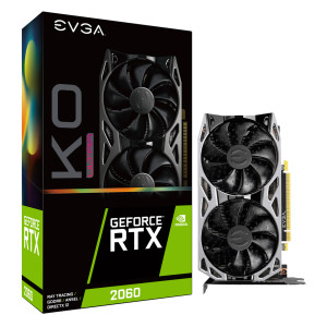 Відеокарта GF RTX 2060 6GB GDDR6 KO Ultra Gaming EVGA (06G-P4-2068-KR) Відеокарта GF RTX 2060 6GB GDDR6 KO Ultra Gaming EVGA (06G-P4-2068-KR)