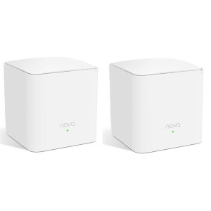 WiFi Mesh система Tenda Nova MW5s (MW5S-KIT-2) (AC1200, 1xGE WAN/LAN, 1xGE LAN, Beamforming, MESH, MU-MIMO, 2 антени, 2-pack) WiFi Mesh система Tenda Nova MW5s (MW5S-KIT-2) (AC1200, 1xGE WAN/LAN, 1xGE LAN, Beamforming, MESH, MU-MIMO, 2 антени, 2-pack)