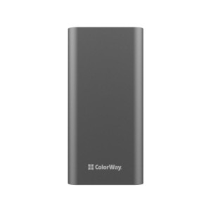 Универсальная мобильная батарея ColorWay 20000mAh Gray (CW-PB200LPH3GR-PDD) Универсальная мобильная батарея ColorWay 20000mAh Gray (CW-PB200LPH3GR-PDD)