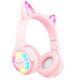 Bluetooth-гарнитура Borofone BO15 Cat Ear Pink (BO15P)