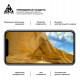 Захисне скло Armorstandart Pro для Apple iPhone 11 Pro/XS/X Black, 0.33mm, 3D (ARM55371-GP3D-BK)