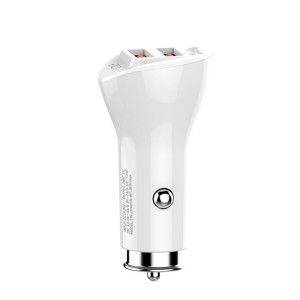 Автомобильное зарядное устройство ColorWay (2USBх3А, 36W) QC3.0 White (CW-CHA011Q-WT) Автомобильное зарядное устройство ColorWay (2USBх3А, 36W) QC3.0 White (CW-CHA011Q-WT)