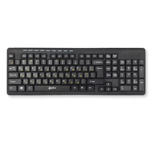 Клавіатура беспроводная Piko KB-108X Ukr (1283126467073) Black USB Клавіатура беспроводная Piko KB-108X Ukr (1283126467073) Black USB