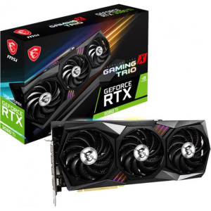 Відеокарта GF RTX 3080 Ti 12GB GDDR6X Gaming Trio MSI (GeForce RTX 3080 Ti GAMING TRIO 12G) Відеокарта GF RTX 3080 Ti 12GB GDDR6X Gaming Trio MSI (GeForce RTX 3080 Ti GAMING TRIO 12G)