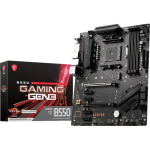 Материнская плата MSI B550 Gaming Gen3 Socket AM4 Материнская плата MSI B550 Gaming Gen3 Socket AM4