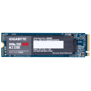 Накопитель SSD 512GB Gigabyte M.2 PCIe NVMe 3.0 x4 NAND TLC (GP-GSM2NE3512GNTD) Накопитель SSD 512GB Gigabyte M.2 PCIe NVMe 3.0 x4 NAND TLC (GP-GSM2NE3512GNTD)