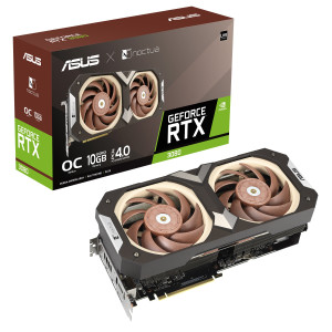 Відеокарта GF RTX 3080 10GB GDDR6X OC Asus (RTX3080-O10G-NOCTUA) Відеокарта GF RTX 3080 10GB GDDR6X OC Asus (RTX3080-O10G-NOCTUA)