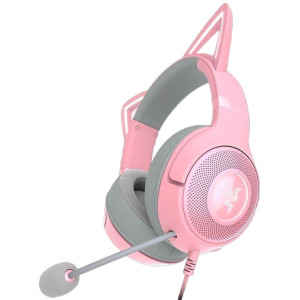 Гарнiтура Razer Kraken Kitty V2 Quartz (RZ04-04730200-R3M1) Гарнiтура Razer Kraken Kitty V2 Quartz (RZ04-04730200-R3M1)