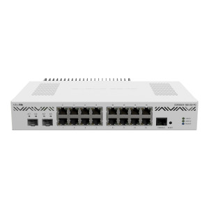 Маршрутизатор MikroTik CCR2004-16G-2S+PC (16хGE, 2xSFP+, passive cooling, L6) Маршрутизатор MikroTik CCR2004-16G-2S+PC (16хGE, 2xSFP+, passive cooling, L6)