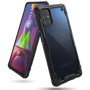 Чохол-накладка Ringke Fusion X для Samsung Galaxy M51 SM-M515 Black (RCS4803) Чохол-накладка Ringke Fusion X для Samsung Galaxy M51 SM-M515 Black (RCS4803)