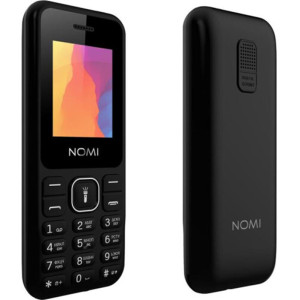 Мобильный телефон Nomi i1880 Dual Sim Black Мобильный телефон Nomi i1880 Dual Sim Black