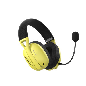 Bluetooth-гарнитура Hator Hyperpunk 2 Wireless Tri-mode Black/Yellow (HTA-857) Bluetooth-гарнитура Hator Hyperpunk 2 Wireless Tri-mode Black/Yellow (HTA-857)