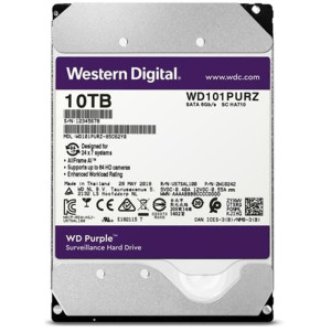 HDD SATA 10.0TB WD Purple 7200rpm 256MB (WD101PURZ) HDD SATA 10.0TB WD Purple 7200rpm 256MB (WD101PURZ)