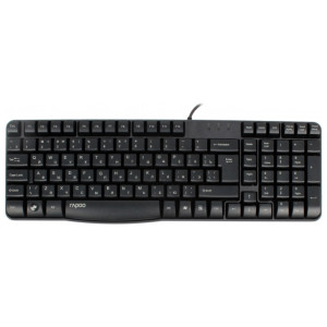 Клавiатура Rapoo N2400 Black USB Клавiатура Rapoo N2400 Black USB
