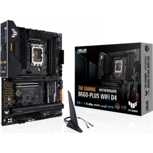 Материнская плата Asus TUF Gaming B660-Plus WiFi D4 Socket 1700 Материнская плата Asus TUF Gaming B660-Plus WiFi D4 Socket 1700