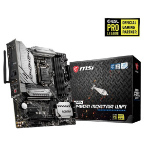 MSI MAG B460M Mortar Wi-Fi Socket 1200 MSI MAG B460M Mortar Wi-Fi Socket 1200