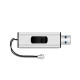Флеш-накопитель USB3.0 256GB Type-C MediaRange Black/Silver (MR919)