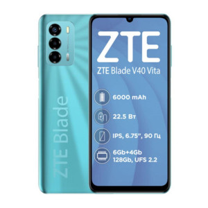ZTE Blade V40 Vita 6/128GB Dual Sim Green ZTE Blade V40 Vita 6/128GB Dual Sim Green