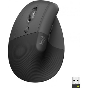 Мишка бездротова Logitech Lift Vertical Ergonomic (910-006474) Graphite USB Мишка бездротова Logitech Lift Vertical Ergonomic (910-006474) Graphite USB