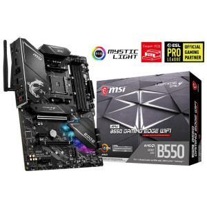 MSI MPG B550 Gaming Edge Wi-Fi Socket AM4 MSI MPG B550 Gaming Edge Wi-Fi Socket AM4