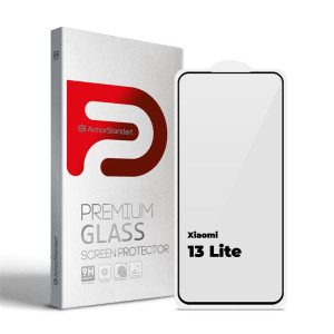 Защитное стекло Armorstandart для Xiaomi 13 Lite Black (ARM66960)