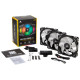 Вентилятор Corsair ML120 Pro RGB 3 Fan Pack (CO-9050076-WW), 120x120x25мм, 4-pin, чорний