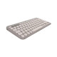 Клавиатура беспроводная Logitech Wireless K380 UA Sand (920-011165)