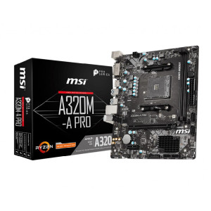 MSI A320M-A Pro Socket AM4 MSI A320M-A Pro Socket AM4