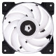 Вентилятор ID-Cooling DF-12025-ARGB (Single Pack), 120x120x25мм, 4-pin PWM, чорний