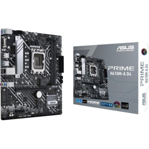 Материнская плата Asus Prime H610M-A D4 Socket 1700 Материнская плата Asus Prime H610M-A D4 Socket 1700