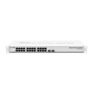 Коммутатор MikroTik CSS326-24G-2S+RM (24x1G, 2xSFP+, SwOS) Коммутатор MikroTik CSS326-24G-2S+RM (24x1G, 2xSFP+, SwOS)