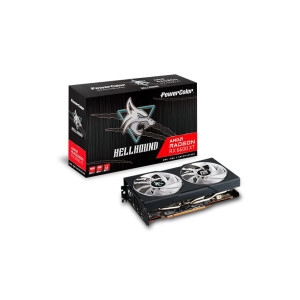 AMD Radeon RX 6600 XT 8GB GDDR6 Hellhound PowerColor (AXRX 6600XT 8GBD6-3DHL/OC) AMD Radeon RX 6600 XT 8GB GDDR6 Hellhound PowerColor (AXRX 6600XT 8GBD6-3DHL/OC)