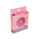 Вентилятор ID-Cooling ZF-12025-PINK ARGB (Single Pack), 120x120x25мм, 4-pin PWM, білий с розовым